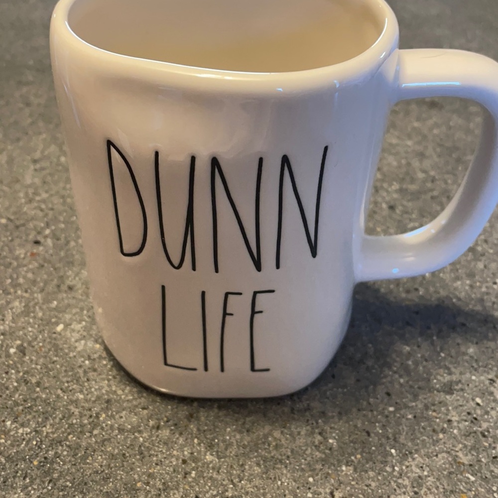 NWOT Rae Dunn “Dunn Life” ceramic mug